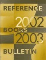 Reference Books Bulletin 2002-03