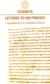 Cicero's Letters to His Friends (Classical Resources Series (Amer Philogical Assn))