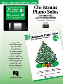 Christmas Piano Solos - Level 4 - GM Disk: Hal Leonard Student Piano Library