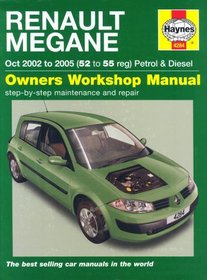 Renault Megane Petrol and Diesel Service and Repair Manual: 2002 to 2005 (Haynes Service and Repair Manuals)