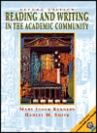 Reading and Writing in the Academic Community with 2001 APA Guidelines (2nd Edition)