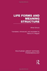 Routledge Library Editions: Phenomenology: Life Forms and Meaning Structure (Volume 8)