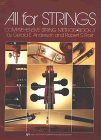 All For Strings Book 3: Violin (All for Strings)
