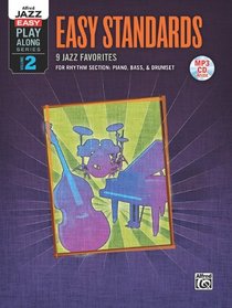 Alfred Jazz Easy Play-Along -- Easy Standards, Vol 2: Rhythm Section (Book & mp3 Disk) (Alfred Easy Jazz Play-Along)