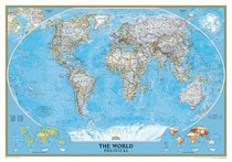World Classic Wall Map (tubed)