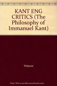 KANT ENG CRITICS (The Philosophy of Immanuel Kant)