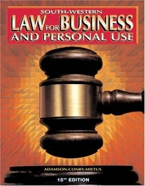 Law for Business and Personal Use: Activities and Study Guide (Business Law)