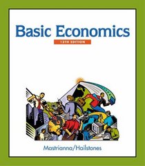 Basic Economics With Economic Application Card