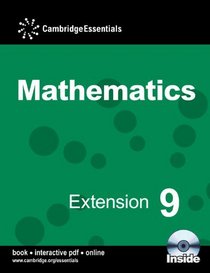Cambridge Essentials Mathematics Extension 9 Pupil's Book with CD-ROM: Year 9