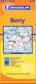 Michelin Cher, Indre: Includes Plans for Bourges, Chateauroux (Michelin Local France Maps)