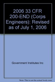 2006 33 CFR 200-END (Corps Engineers)
