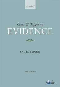 Cross & Tapper on Evidence