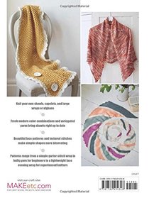 Modern Knitted Shawls and Wraps: 35 warm and stylish designs to knit, from lacy shawls to chunky afghans