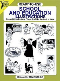 Ready-to-Use School and Education Illustrations (Dover Clip-Art Series)