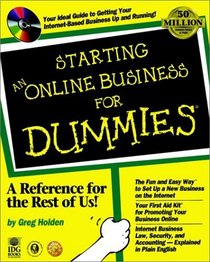 Starting An Online Business for Dummies