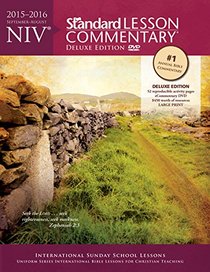 NIV Standard Lesson Commentary Deluxe Edition 2015-2016