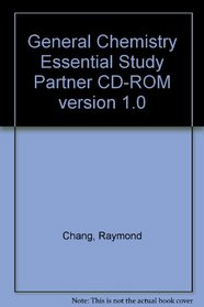 General Chemistry Essential Study Partner CD-ROM version 1.0