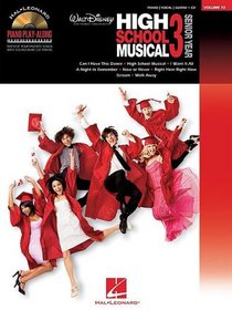 High School Musical 3 Piano Play-Along VOL. 72 BK/CD