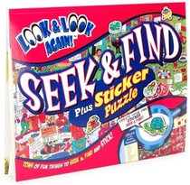 Look and Look Again!: Seek and Find Plus Sticker Puzzle