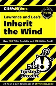 Cliff Notes: Inherit the Wind (Cliffs Notes)
