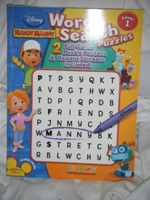 Disney Handy Manny Word Search Puzzles Level 1