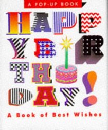Happy Birthday!: A Book of Best Wishes (Miniature Pop Up Book)