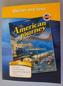 Glencoe The American Journey Quizzes and Tests. (Paperback)