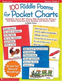 100 Riddle Poems for Pocket Charts