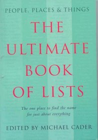 Ultimate Book of Lists (PB)