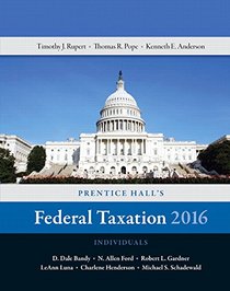 Prentice Hall's Federal Taxation 2016 Individuals Plus MyAccountingLab with Pearson eText -- Access Card Package (29th Edition)
