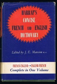 Harrap's Concise French And English Dictionary