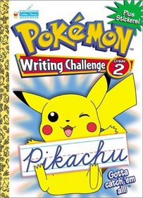 Pokemon Cursive Challenge Grade 2 with EZ Peel Stickers (Workbooks With Stickers)