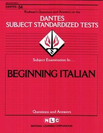 DSST Beginning Italian (DANTES series) (Dantes Series : No 4)