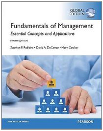 Fundamentals of Management, Global Edition
