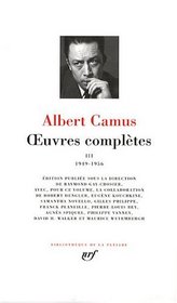 Oeuvres compltes : Tome 3, 1949-1956 (French edition)