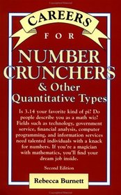 Careers for Number Crunchers  Other Quantitative Types, Second Edition