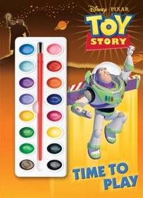 Time to Play (Disney/Pixar Toy Story 3) (Deluxe Paint Box Book)