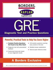 Borders GRE Diagnostic Tests and Practice Questions, Second Edition