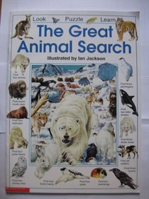 The Great Animal Search (Look, Puzzle,Learn)