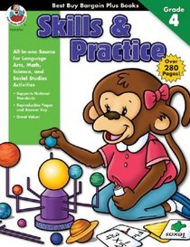 Best Buy Bargain Plus: Fourth Grade Skills and Practice (Best Buy Bargain Books)