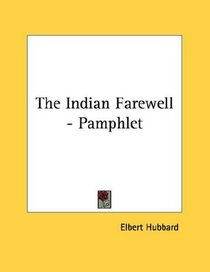 The Indian Farewell - Pamphlet