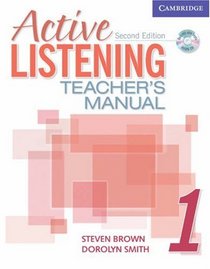 Active Listening 1 Teacher's Manual with Audio CD (Active Listening Second edition)