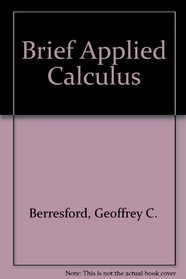 Brief Applied Calculus