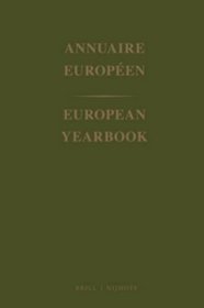 Annuaire European 2000 / European Yearbook 2000, Vol. XLVIII