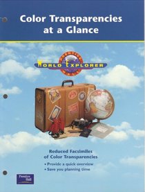Prentice Hall World Explorer Color Transparencies at a Glance. (Paperback)