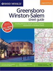 Rand McNally Greensboro, Winston-Salem: Street Guide (Rand McNally Greensboro/Winston-Salem Street Guide: Including Alaman)