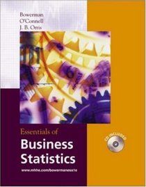 Essentials of Business Statistics with Student CD-ROM
