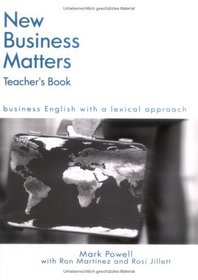 New Business Matters. Teacher's Book