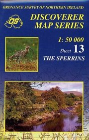 Discoverer Map 13: the Sperrins (Discoverer Maps N.Ireland) (Irish Discoverer Series)