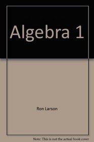 Algebra 1: Teaching tools